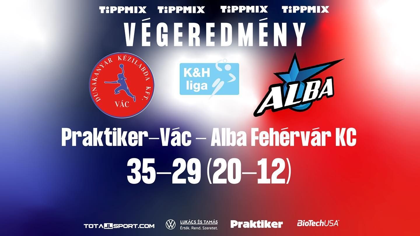 Hatgólos vereséget szenvedett Vácon az Alba Fehérvár KC női csapata